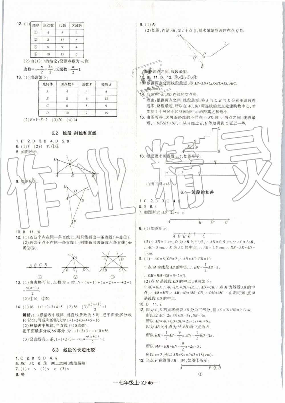 2019年經(jīng)綸學(xué)典學(xué)霸七年級數(shù)學(xué)上冊浙教版 第13頁