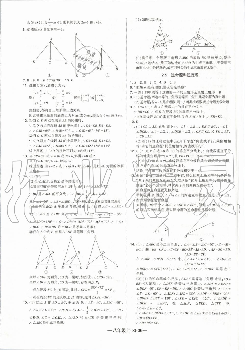 2019年經(jīng)綸學(xué)典學(xué)霸組合訓(xùn)練八年級數(shù)學(xué)上冊浙教版 第8頁