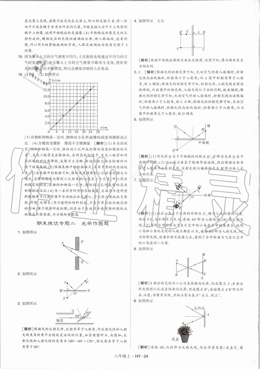 2019年經綸學典學霸八年級物理上冊滬粵版 第24頁