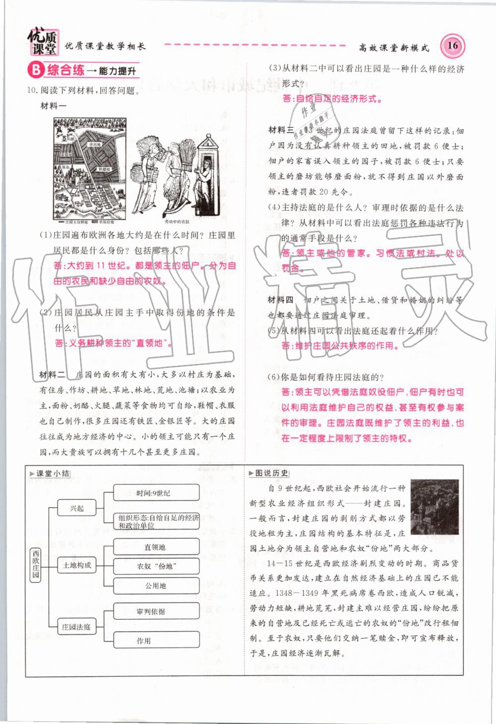 2019年名師學(xué)案九年級歷史全一冊人教版 第16頁