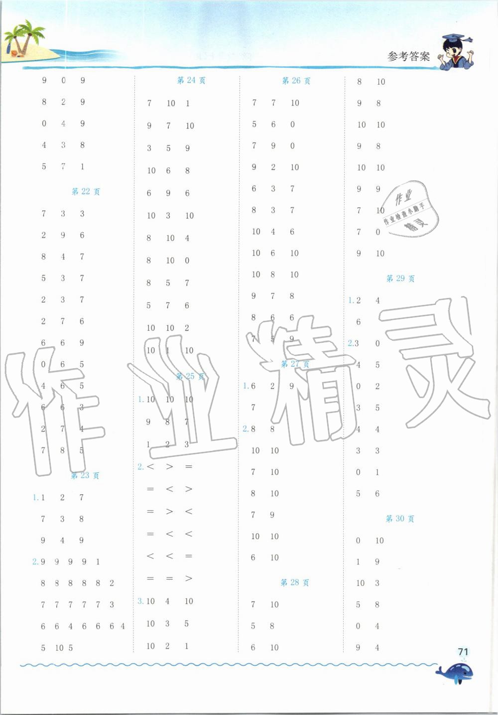 2019年黃岡小狀元口算速算練習(xí)冊(cè)一年級(jí)數(shù)學(xué)上冊(cè)人教版 第3頁(yè)