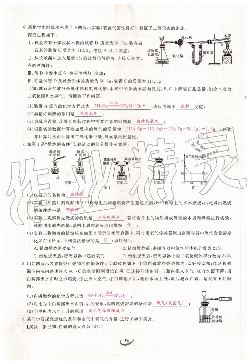 2019年新觀察中考化學(xué)元調(diào)復(fù)習(xí)專題 第56頁(yè)