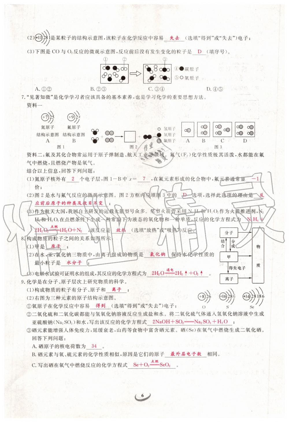 2019年新觀察中考化學(xué)元調(diào)復(fù)習(xí)專題 第6頁