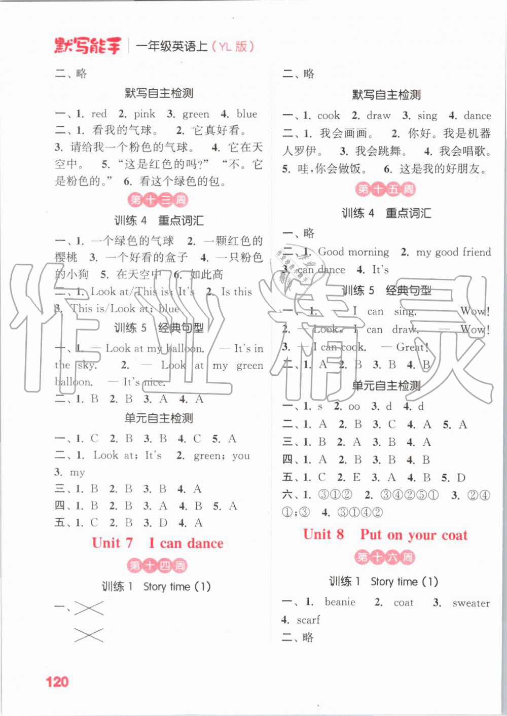 2019年小學(xué)英語默寫能手一年級(jí)上冊(cè)譯林版 第4頁(yè)