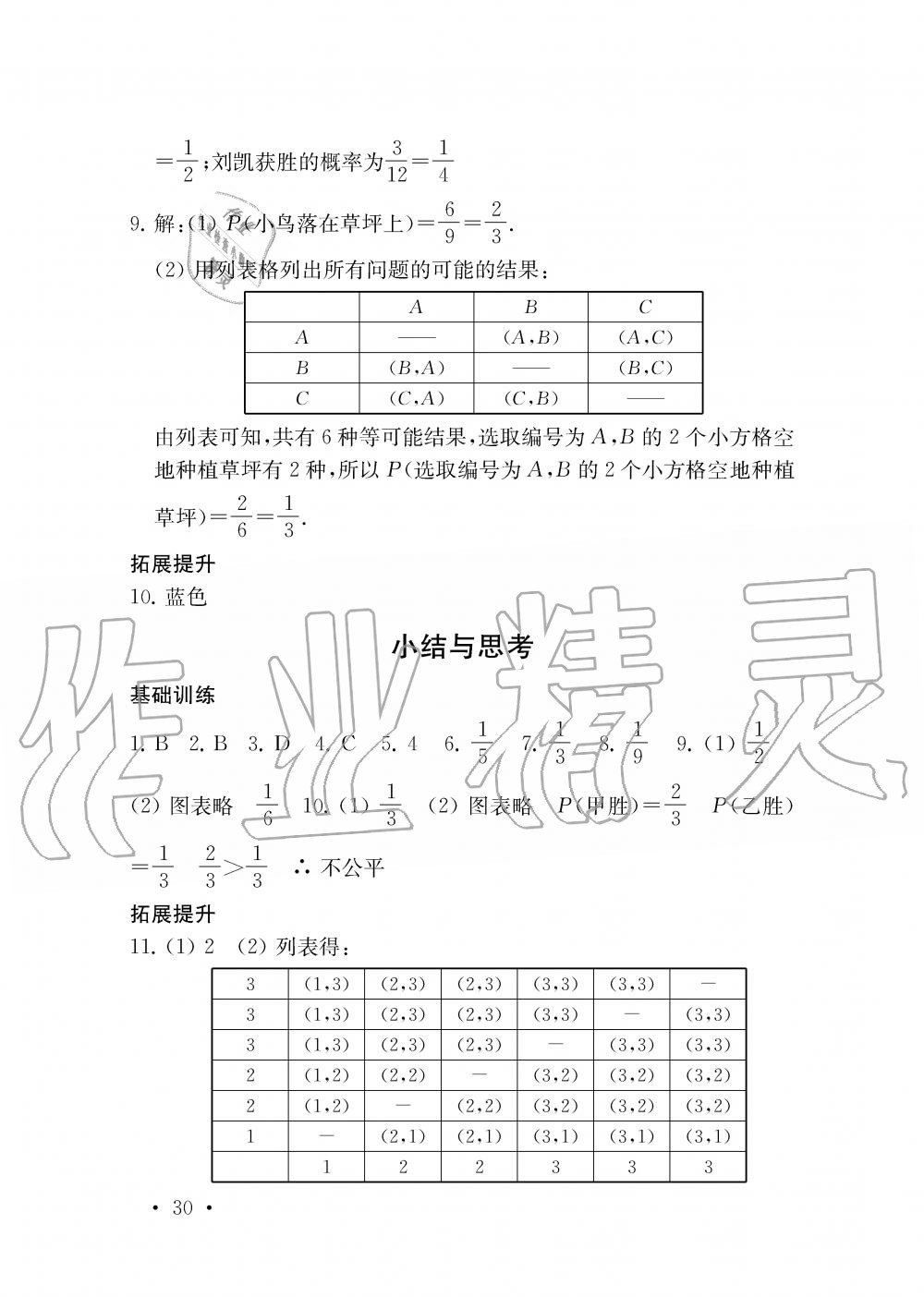 2019年創(chuàng)新優(yōu)化學案九年級數(shù)學上冊江蘇版 第30頁