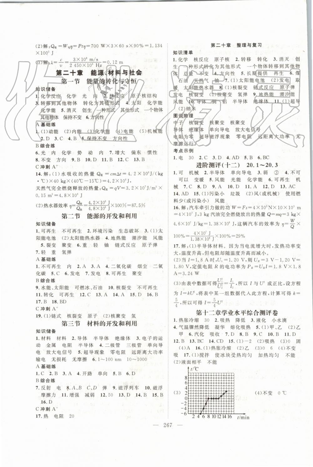 2019年名師學(xué)案九年級物理全一冊滬科版 第19頁