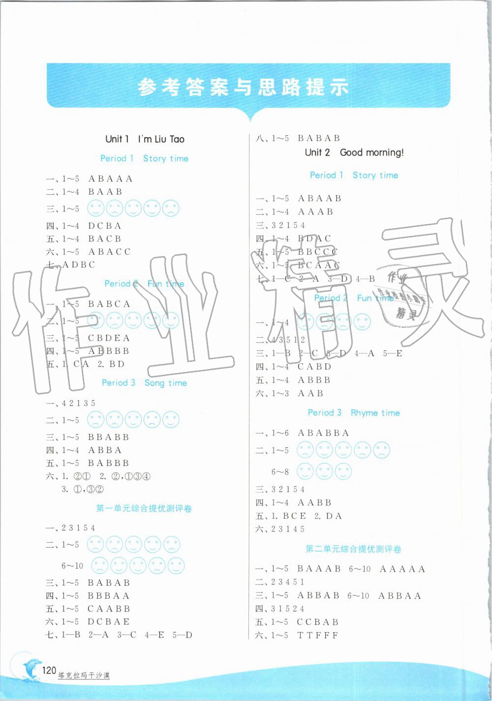 2019年實(shí)驗(yàn)班提優(yōu)訓(xùn)練一年級(jí)英語(yǔ)上冊(cè)譯林版 第1頁(yè)