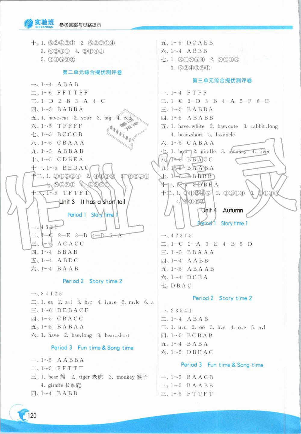 2019年實(shí)驗(yàn)班提優(yōu)訓(xùn)練二年級(jí)英語(yǔ)上冊(cè)譯林版 第2頁(yè)