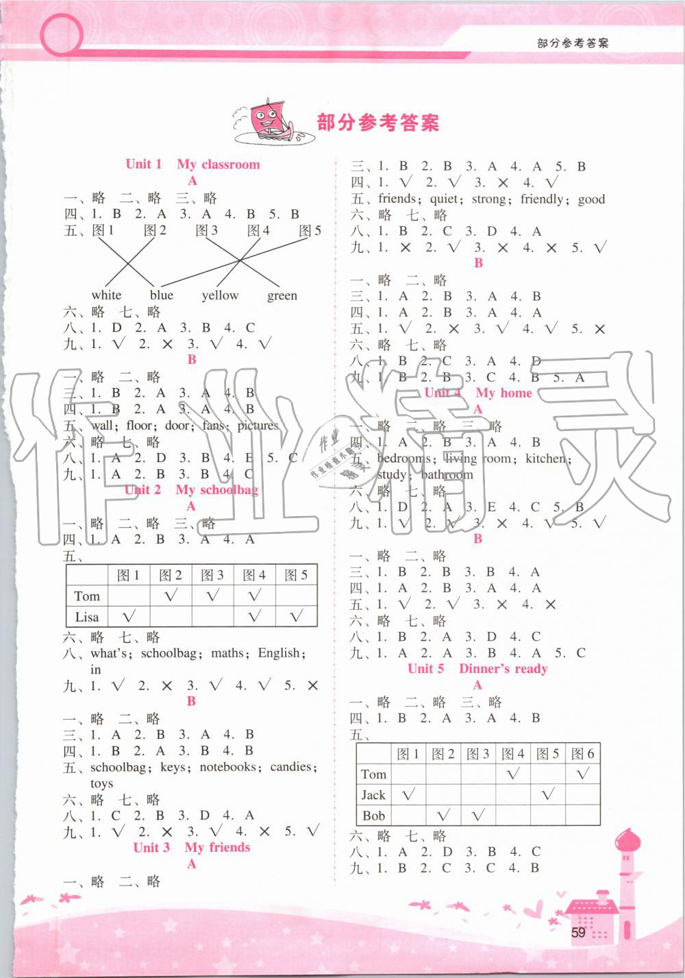 2019年自主与互动学习新课程学习辅导四年级英语上册人教PEP版 第1页