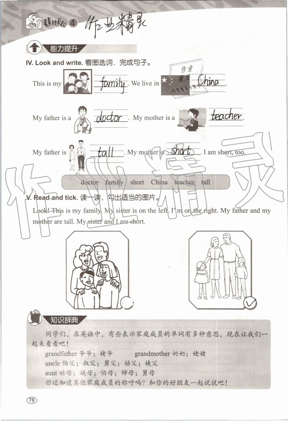 2019年基本功訓練三年級英語上冊冀教版三起 第78頁