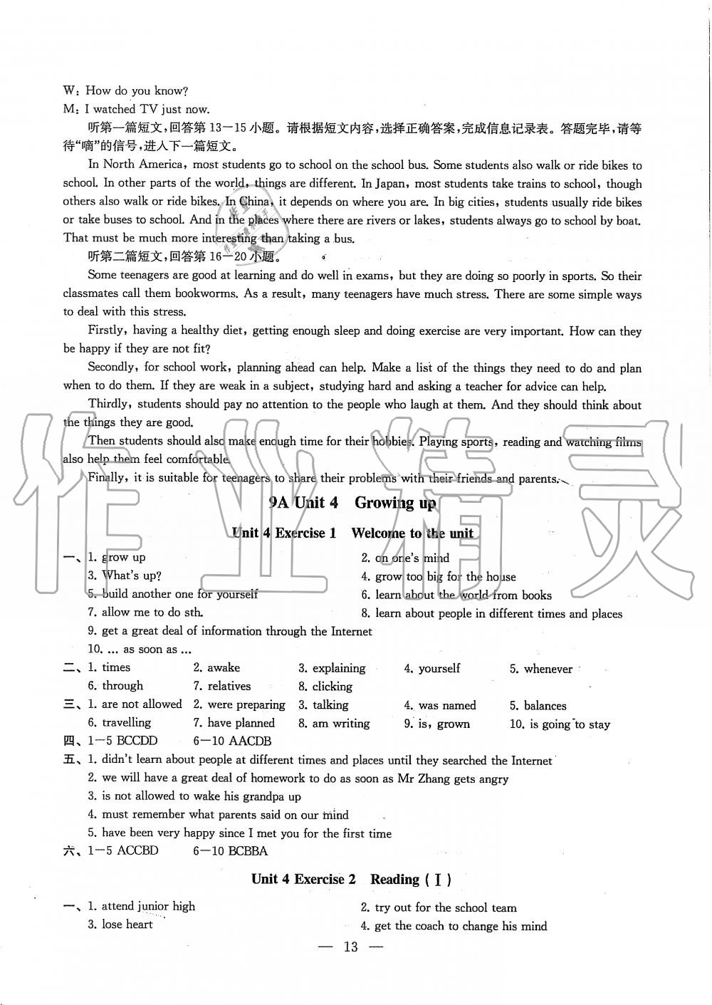 2019年創(chuàng)新優(yōu)化學(xué)案九年級英語上冊江蘇版 第13頁