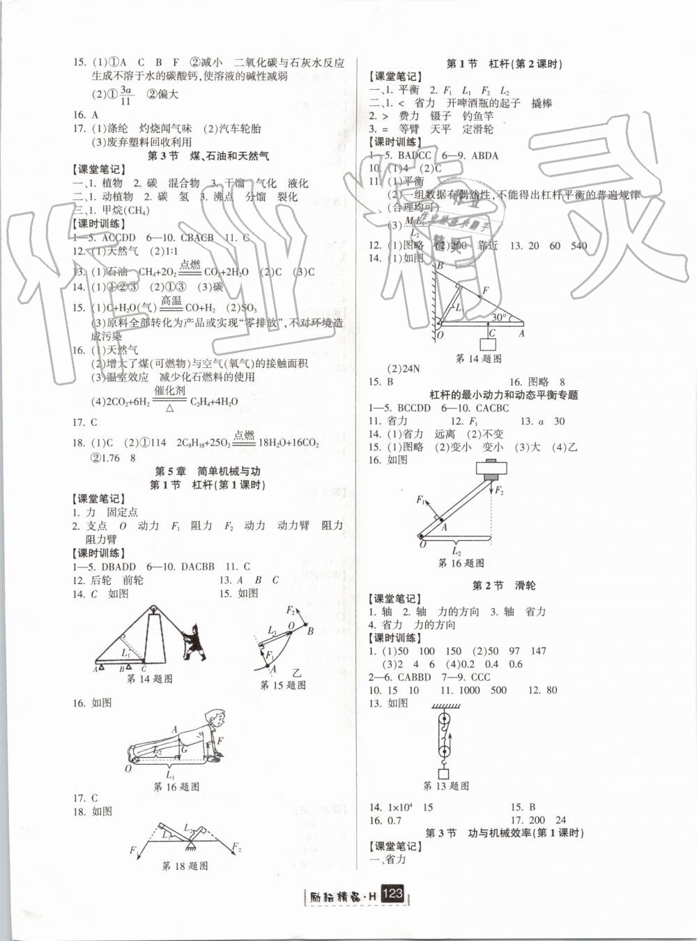 2019年勵(lì)耘書業(yè)勵(lì)耘新同步九年級(jí)科學(xué)全一冊(cè)華師大版寧波專用 第6頁