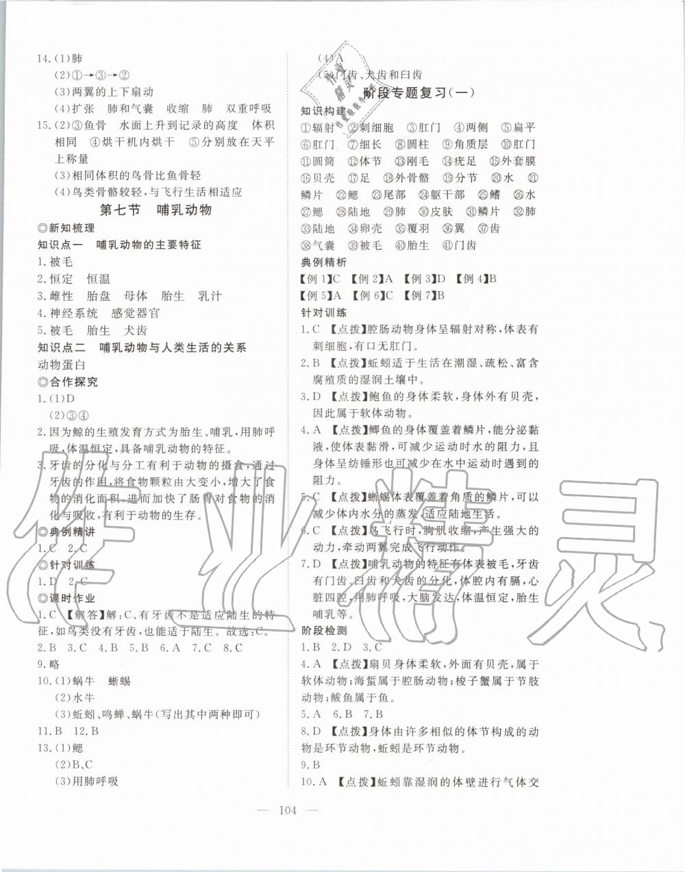 2019年351高效課堂導(dǎo)學(xué)案八年級生物上冊人教版 第4頁