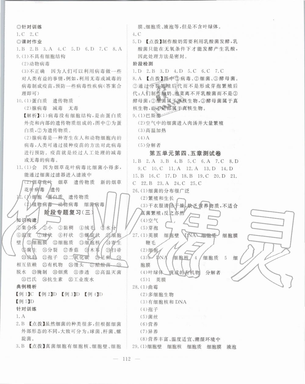 2019年351高效課堂導(dǎo)學(xué)案八年級生物上冊人教版 第12頁