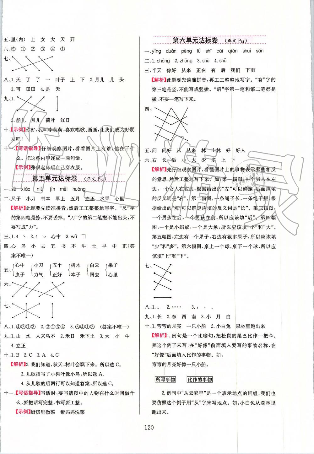 2019年小學(xué)教材全練一年級(jí)語(yǔ)文上冊(cè)人教版天津?qū)Ｓ?nbsp;第12頁(yè)