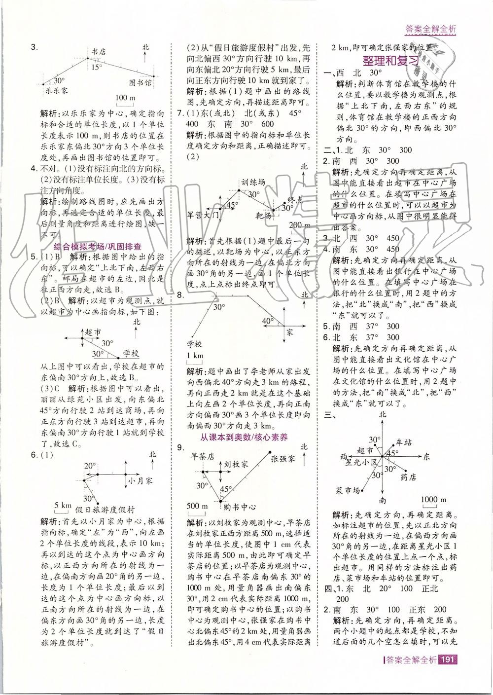 2019年考點集訓(xùn)與滿分備考六年級數(shù)學(xué)上冊人教版 第15頁