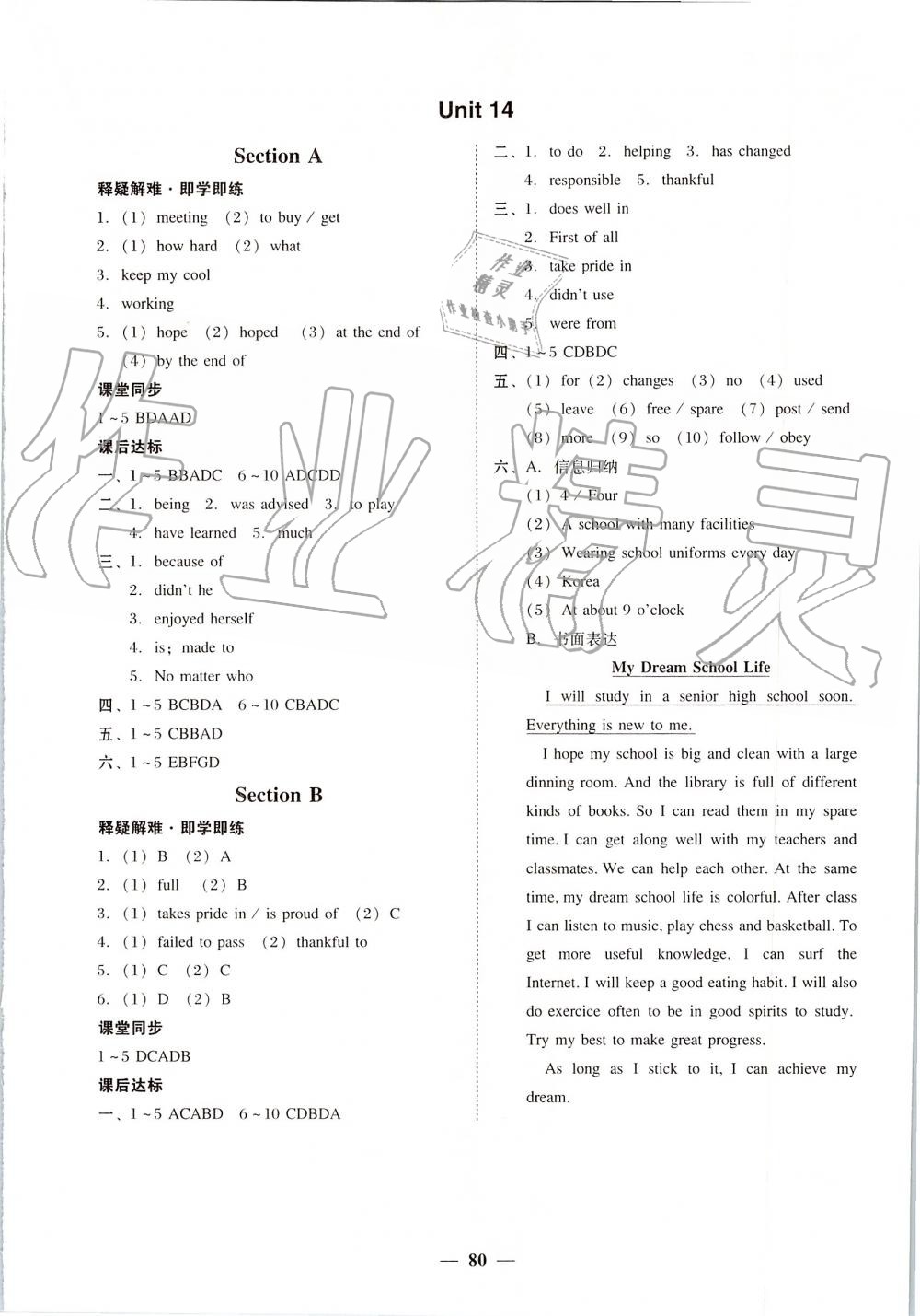 2019年南粵學(xué)典學(xué)考精練九年級(jí)英語全一冊人教版 第12頁