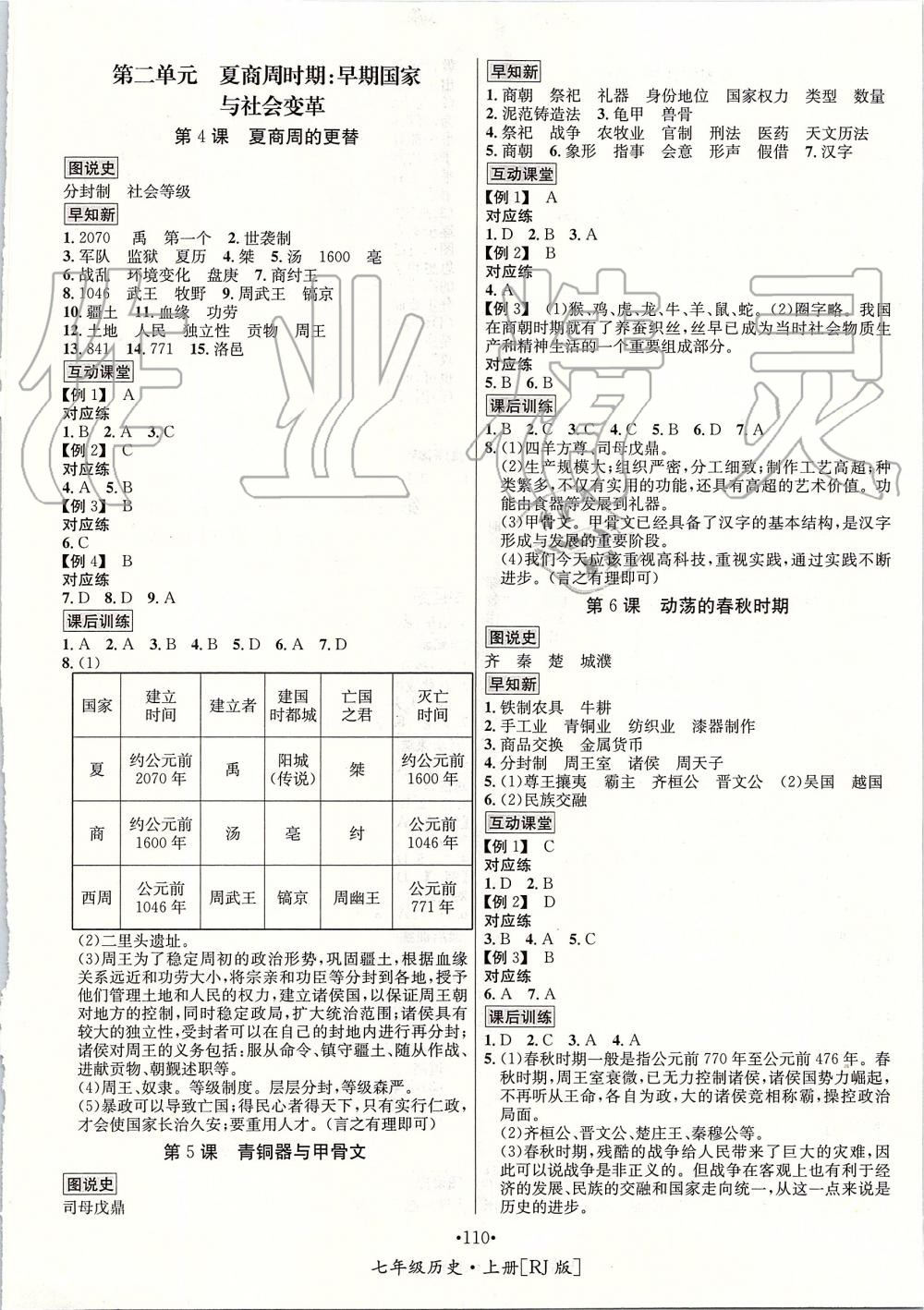 2019年优学名师名题七年级历史上册人教版 第2页