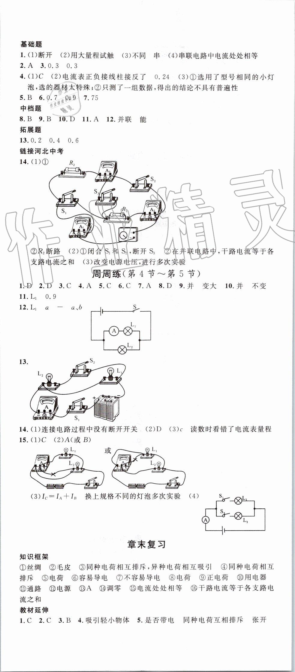 2019年名校課堂九年級(jí)物理上冊(cè)人教版河北專(zhuān)版 第8頁(yè)