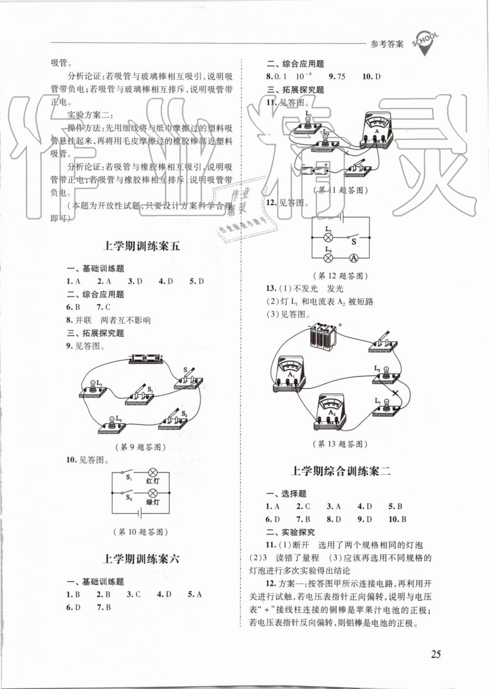 2019年新課程問題解決導(dǎo)學(xué)方案九年級物理全一冊人教版 第25頁