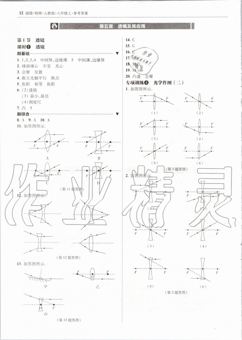 2019年北大綠卡刷題八年級(jí)物理上冊(cè)人教版 第12頁(yè)