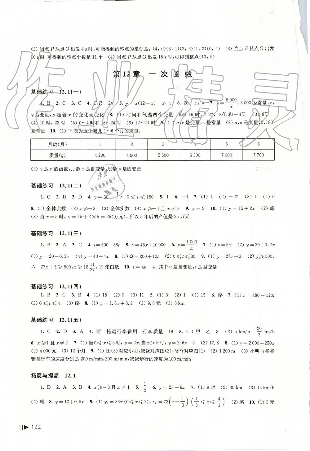 2019年初中數學同步練習八年級上冊滬科版上?？茖W技術出版社 第2頁