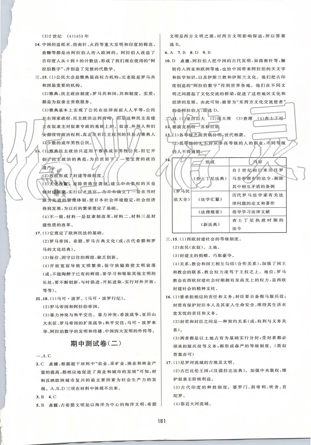 2019年三維數(shù)字課堂九年級(jí)世界歷史上冊(cè)人教版 第25頁(yè)