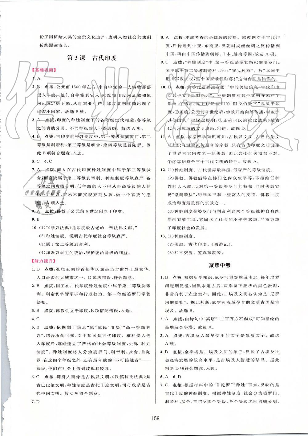 2019年三維數(shù)字課堂九年級(jí)世界歷史上冊(cè)人教版 第3頁(yè)