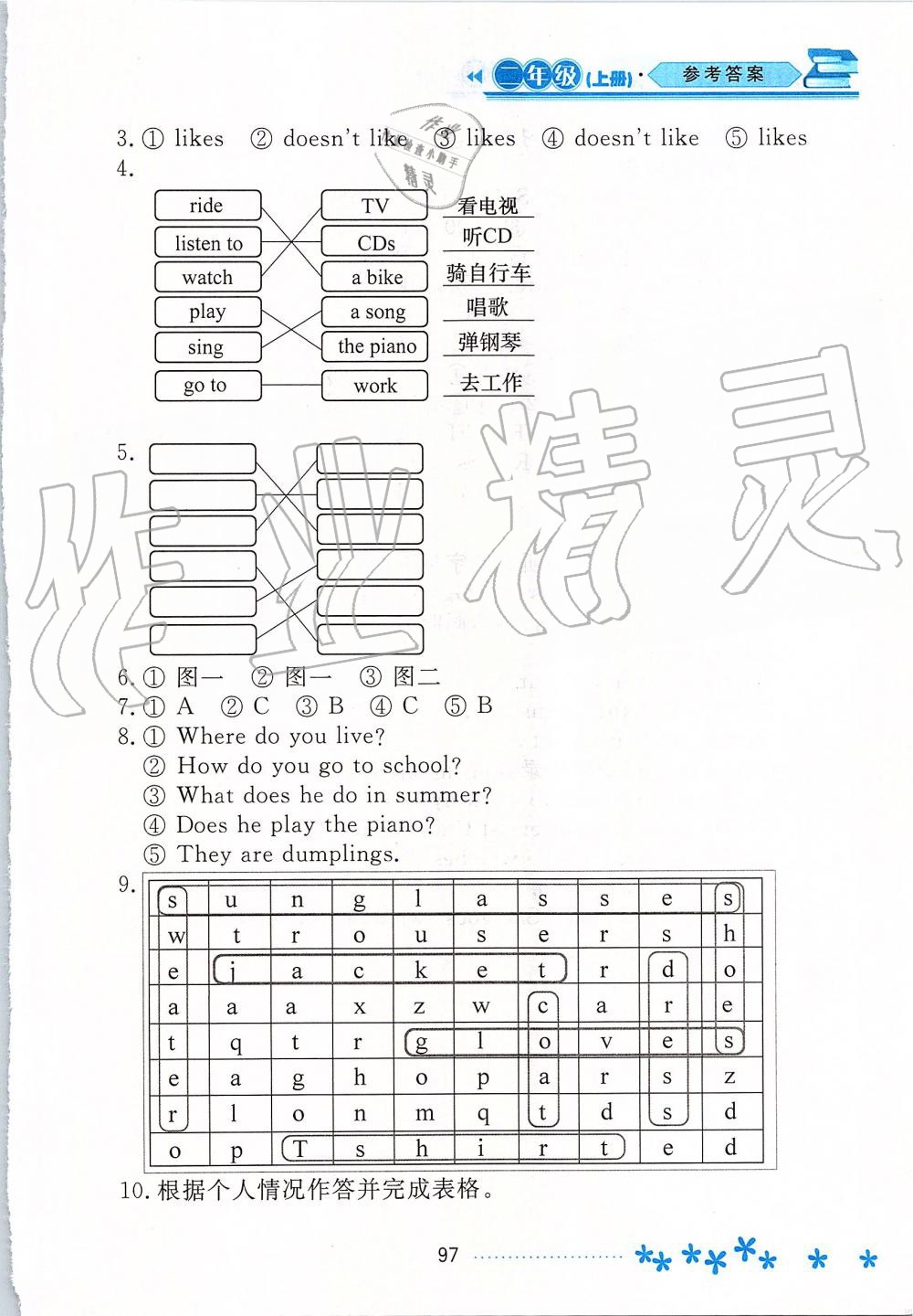 2019年資源與評(píng)價(jià)二年級(jí)英語上冊(cè)外研版 第12頁