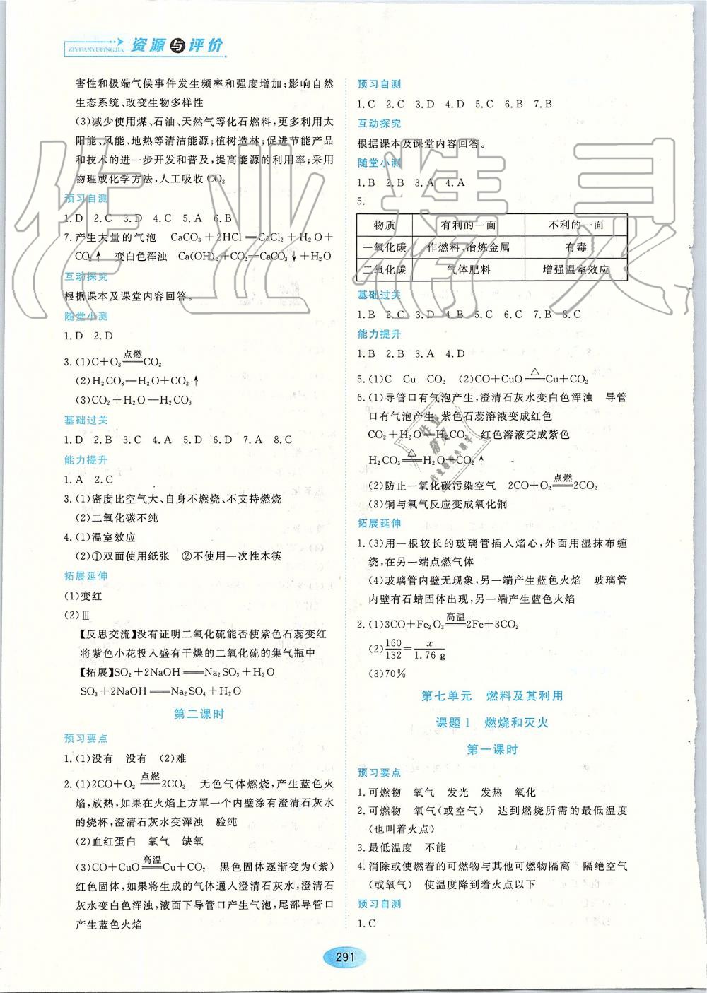 2019年資源與評(píng)價(jià)八年級(jí)化學(xué)全一冊(cè)人教版 第21頁(yè)