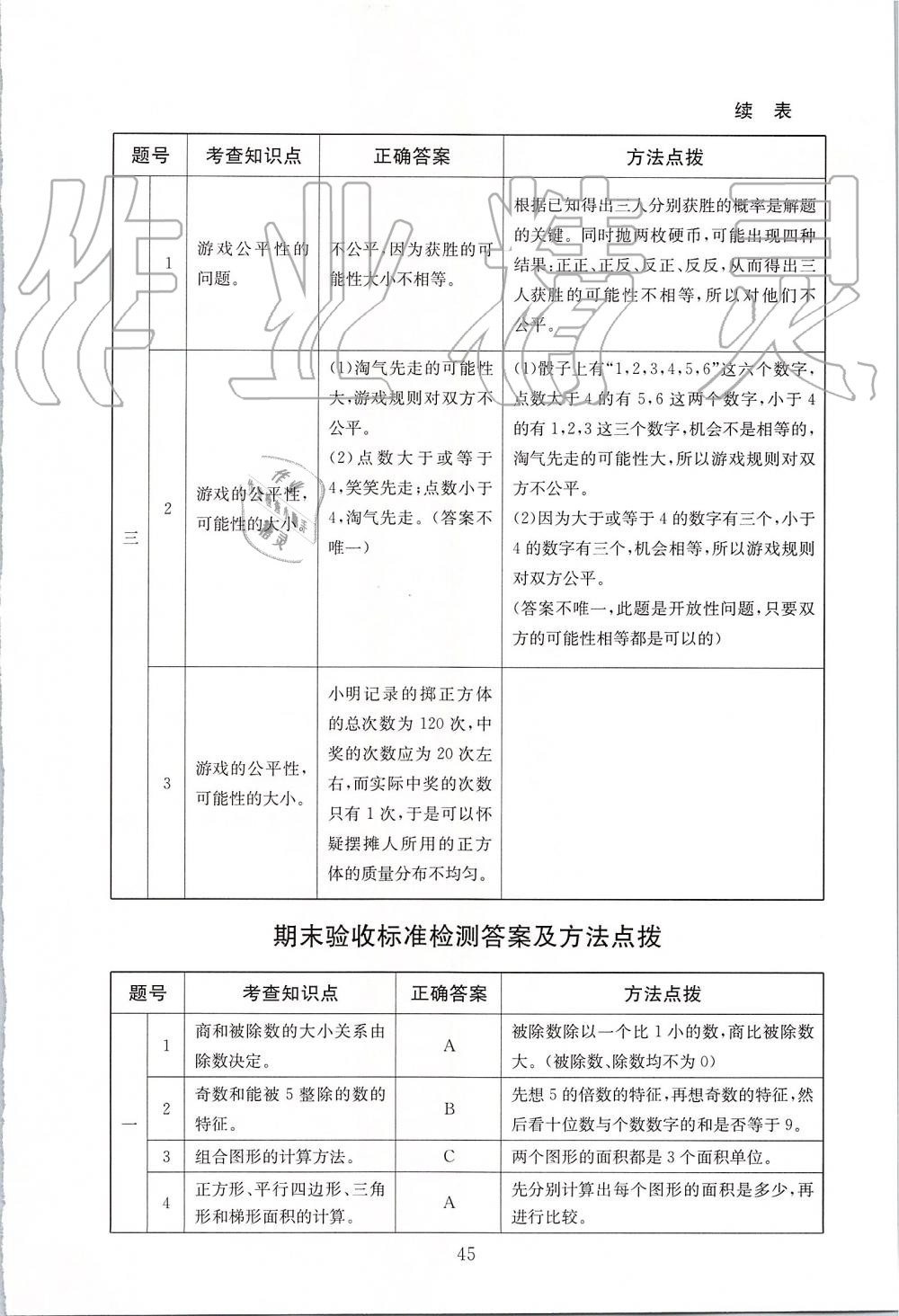 2019年海淀名師伴你學同步學練測五年級數(shù)學上冊北師大版 第19頁