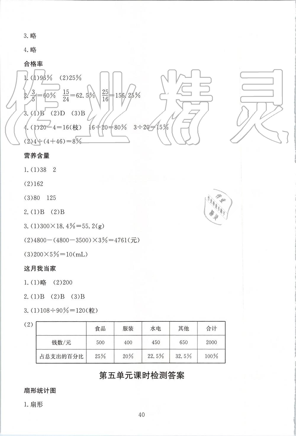 2019年海淀名師伴你學(xué)同步學(xué)練測(cè)六年級(jí)數(shù)學(xué)上冊(cè)北師大版 第4頁(yè)