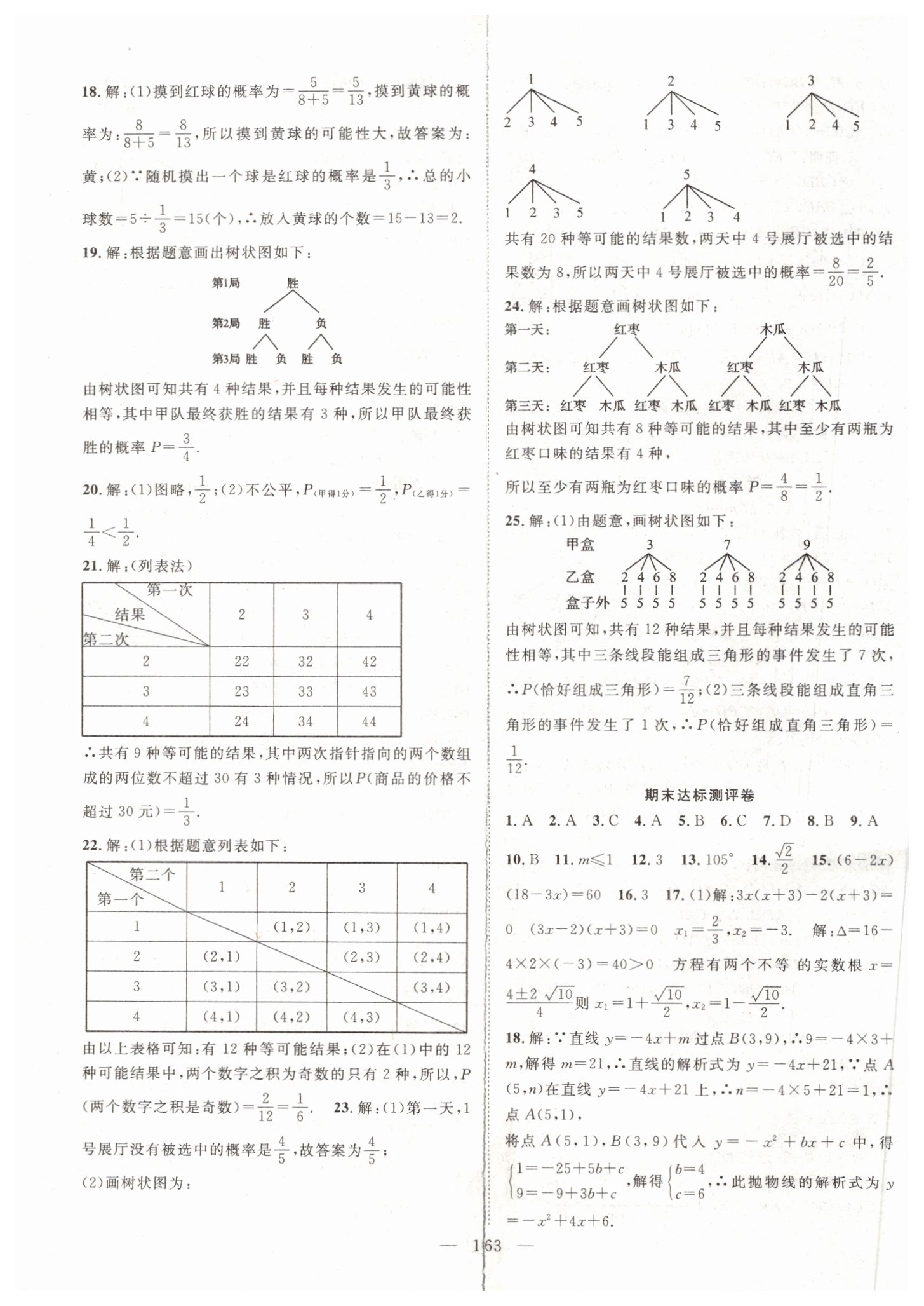 2019年優(yōu)質(zhì)課堂導(dǎo)學(xué)案九年級(jí)數(shù)學(xué)上冊(cè)人教版 第27頁(yè)