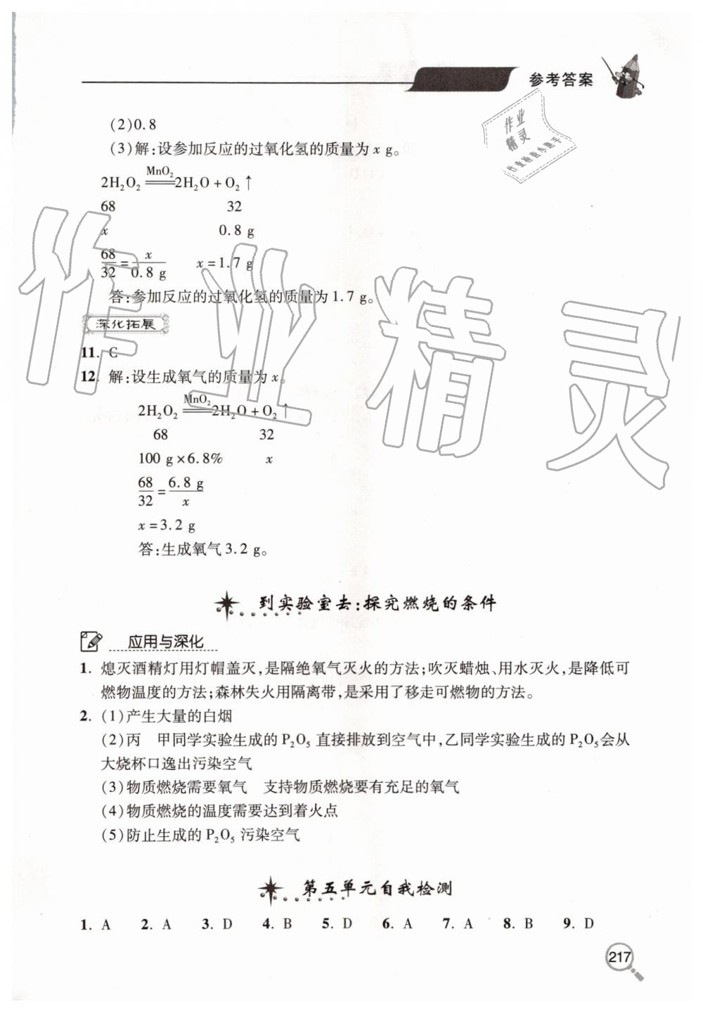 2019年新課堂同步學(xué)習(xí)與探究九年級(jí)化學(xué)上學(xué)期魯教版 第17頁(yè)