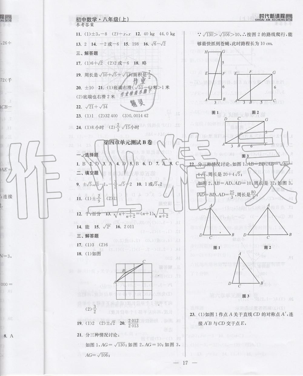 2019年時代新課程初中數(shù)學八年級上冊蘇科版 第17頁