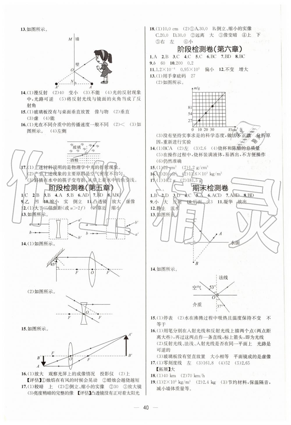 2019年同步學(xué)歷案課時(shí)練八年級(jí)物理上冊(cè)人教版河北專(zhuān)版 第12頁(yè)