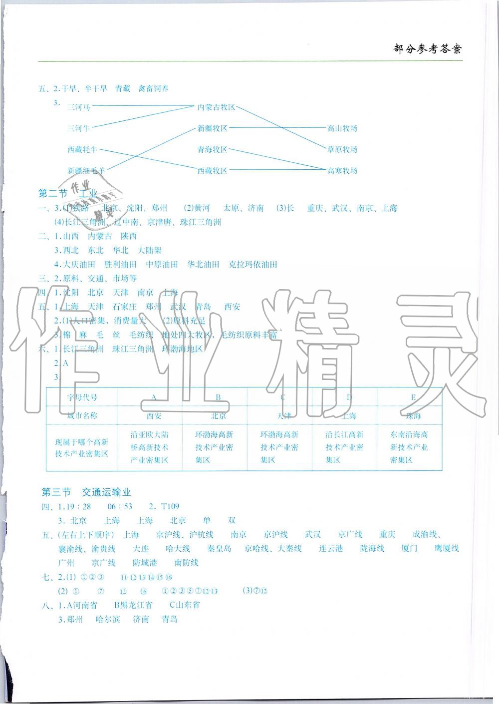 2019年地理填充圖冊八年級上冊湘教版星球地圖出版社 第4頁