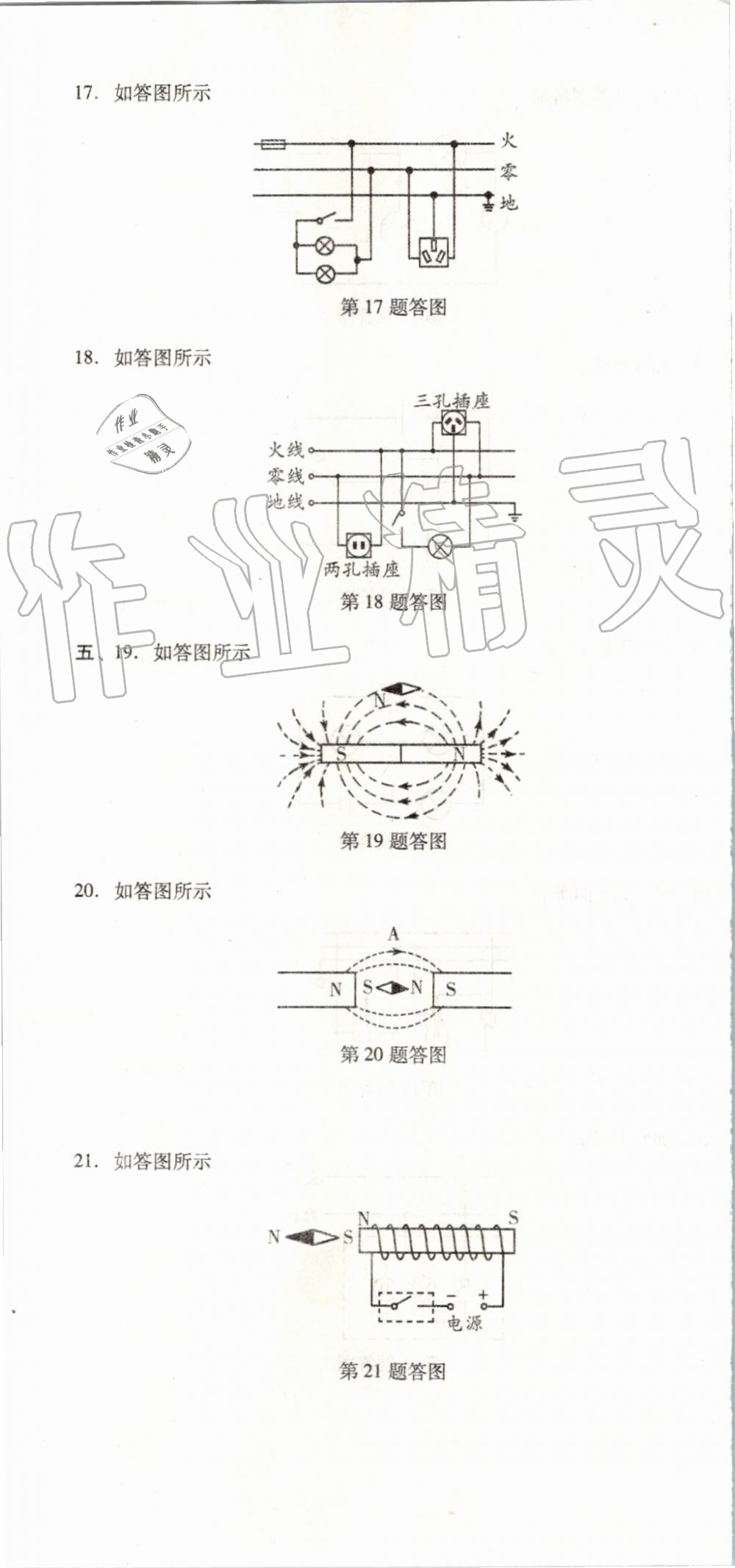 2019年單元加期末復(fù)習(xí)與測試九年級(jí)物理全一冊(cè)人教版 第44頁