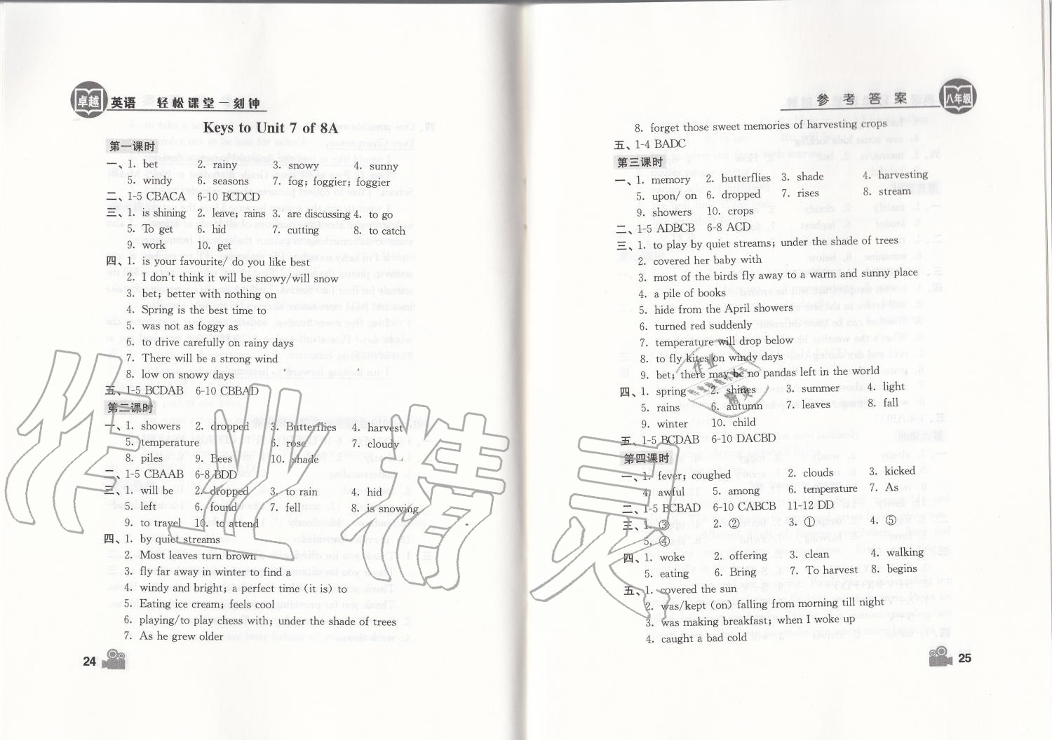 2019年卓越英语八年级上册译林版 第13页