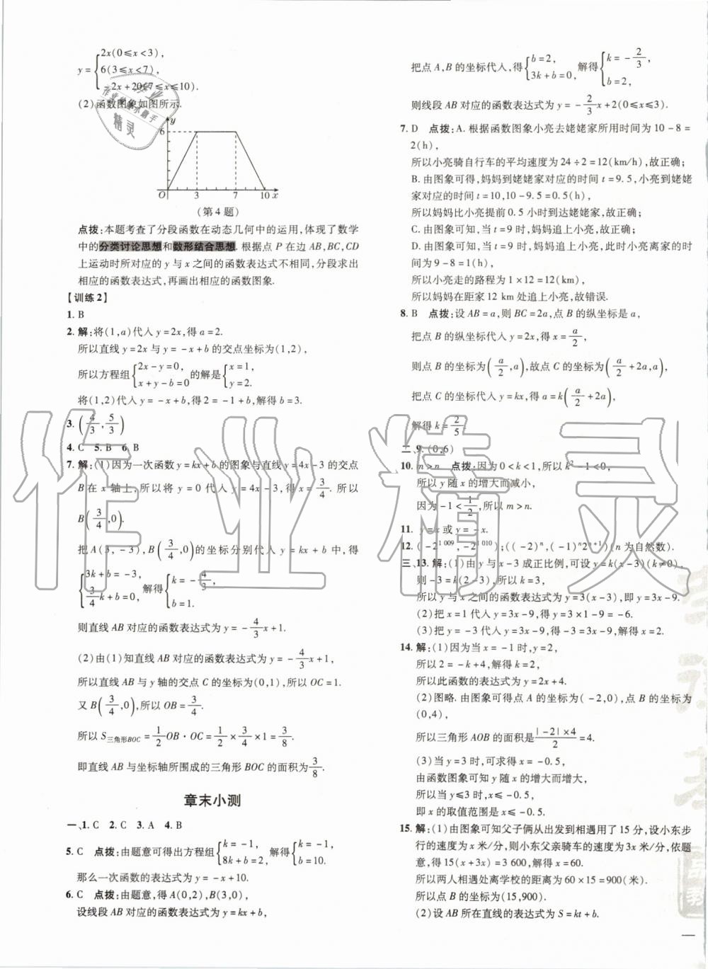 2019年點撥訓(xùn)練八年級數(shù)學(xué)上冊滬科版安徽專用 第13頁