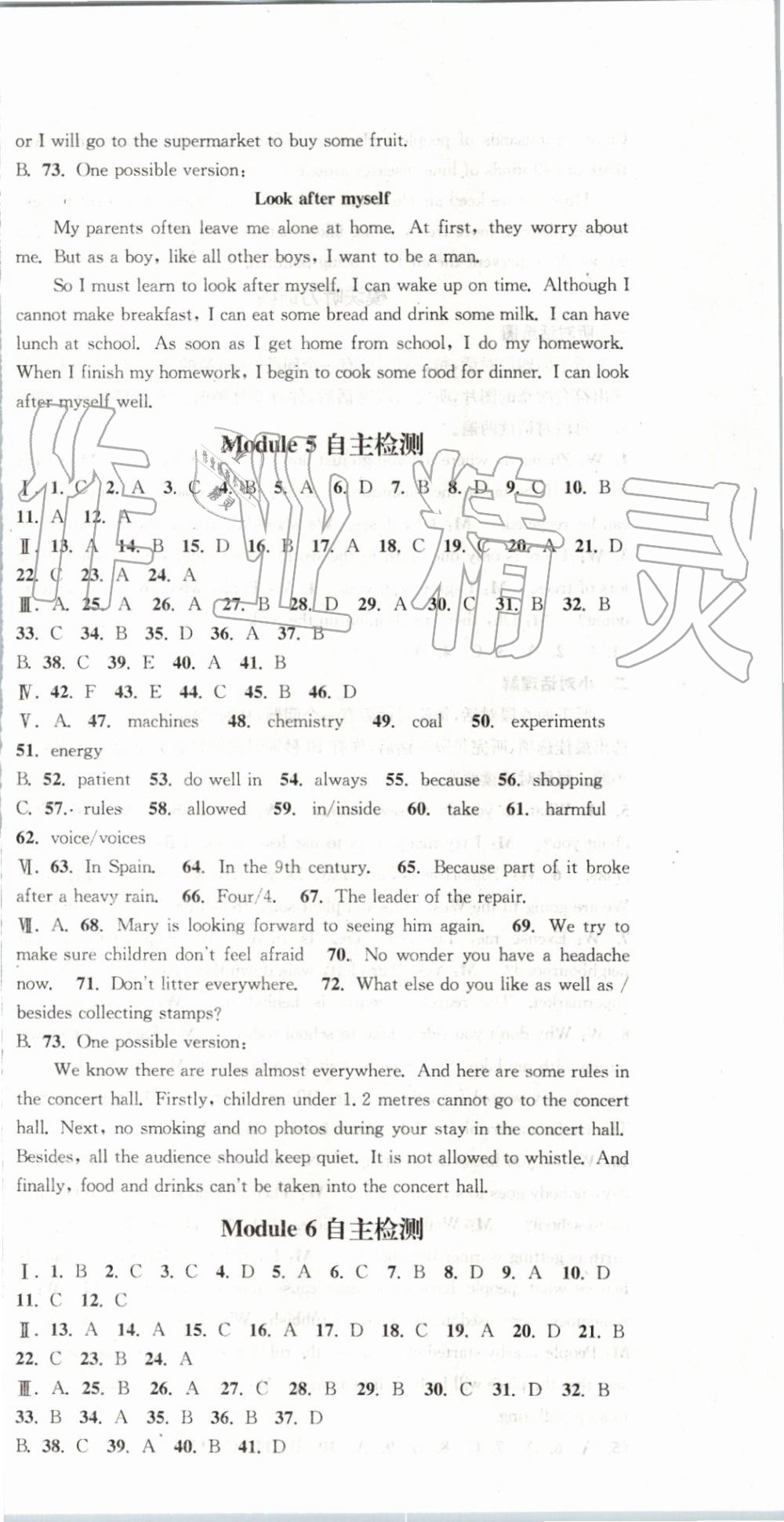 2019年通城學(xué)典課時作業(yè)本九年級英語上冊外研版大連專用 第42頁