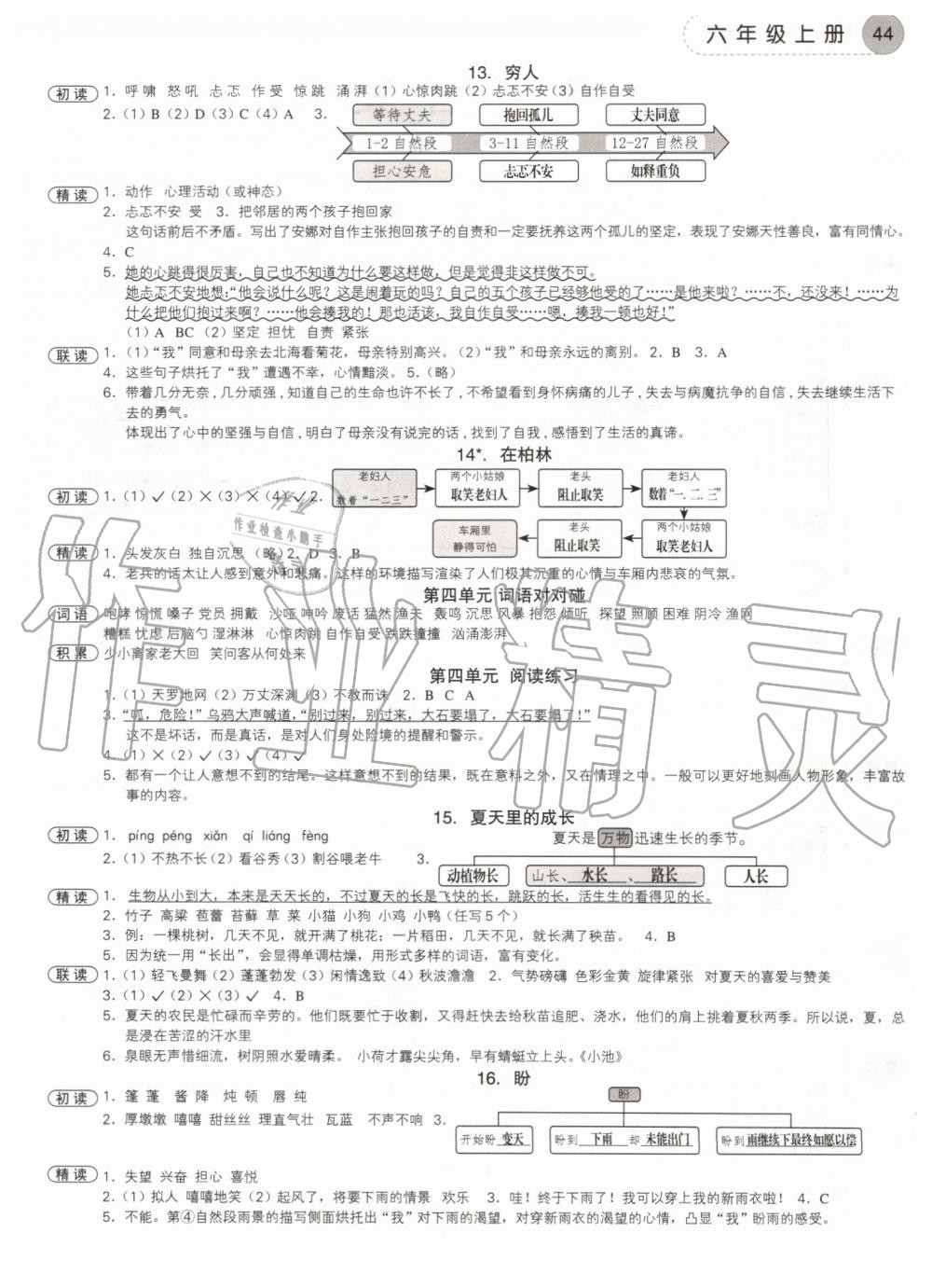 2019年學(xué)而老師詞林采擷六年級(jí)上冊(cè)人教版 第4頁