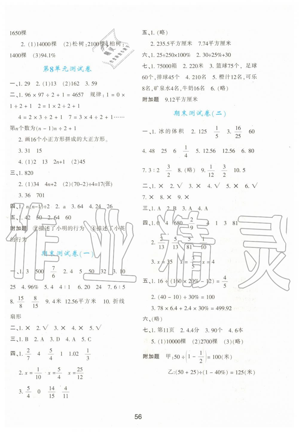 2019年新課程學(xué)習(xí)與評(píng)價(jià)六年級(jí)數(shù)學(xué)上冊(cè)人教版 第12頁(yè)