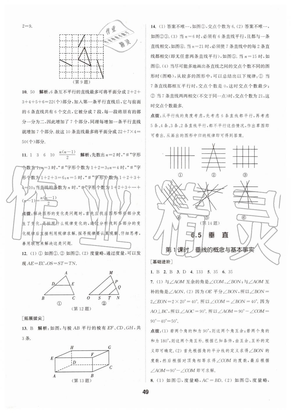 2019年拔尖特訓七年級數(shù)學上冊蘇科版 第48頁