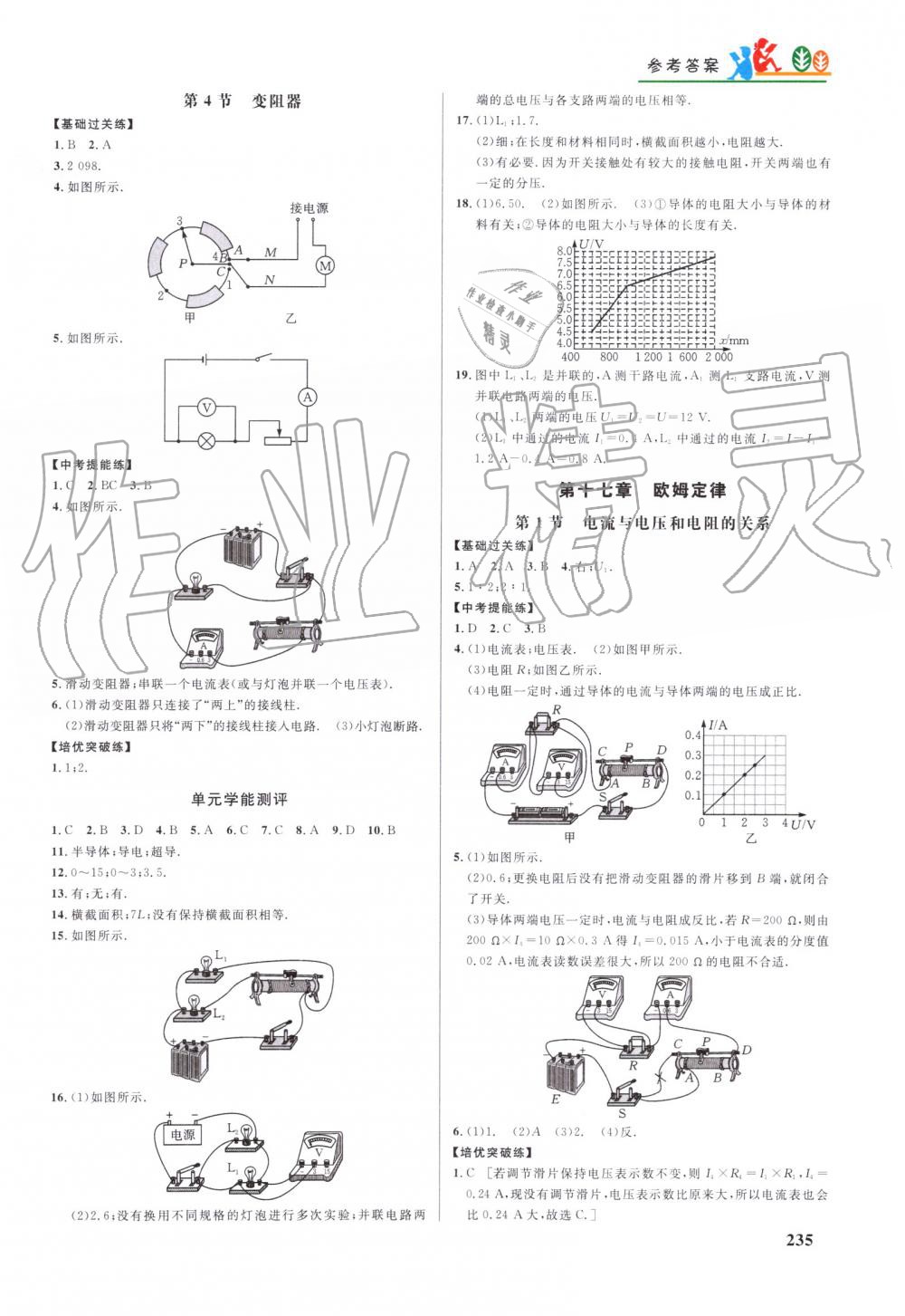 2019年重難點(diǎn)手冊(cè)九年級(jí)物理全一冊(cè)人教版 第5頁(yè)