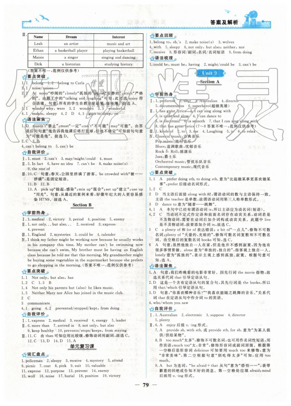 2019年陽光課堂金牌練習(xí)冊(cè)九年級(jí)英語全一冊(cè)人教版 第7頁(yè)