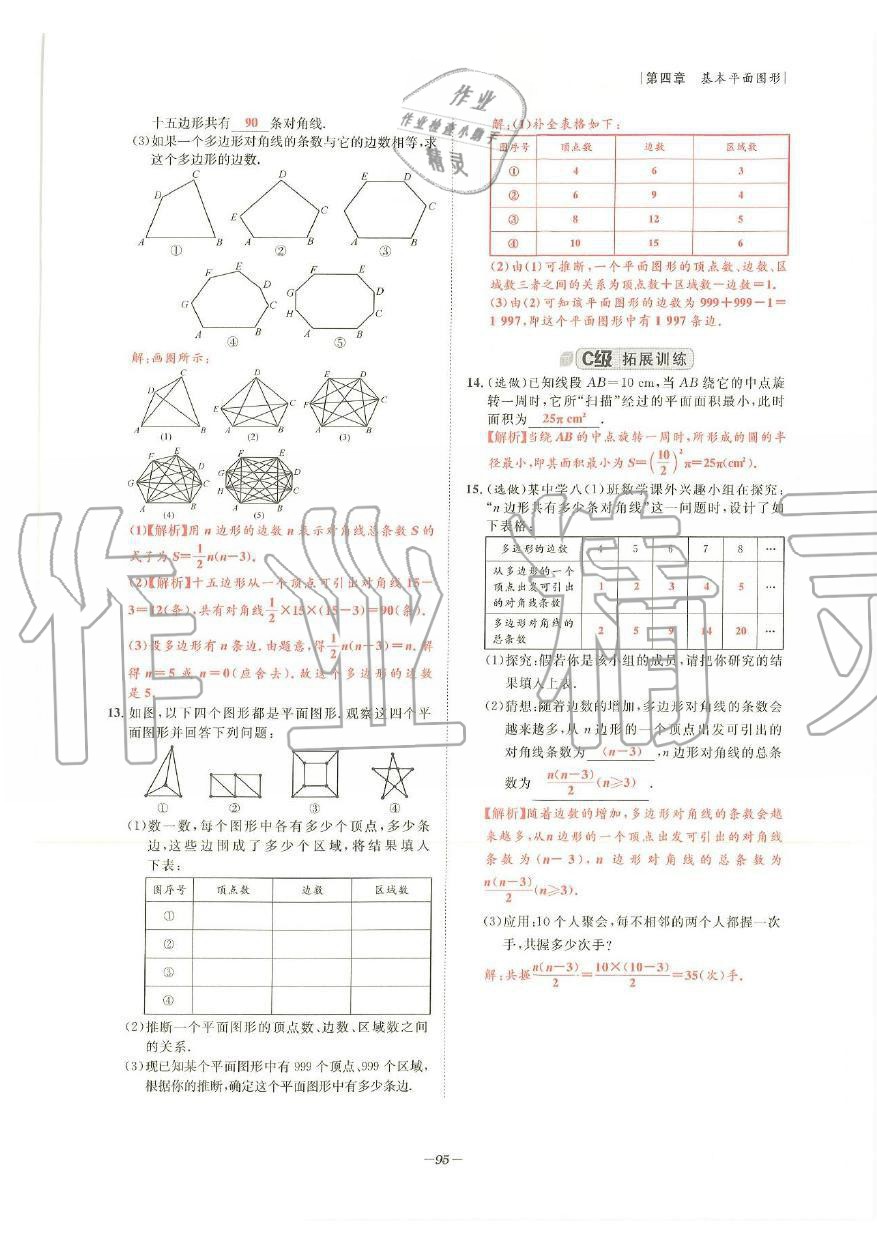 2019年課外培優(yōu)階梯訓練初數(shù)一號七年級數(shù)學上冊北師大版 第92頁