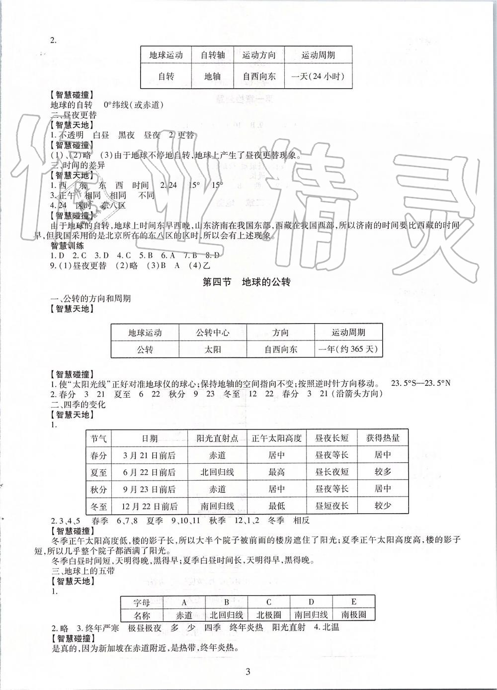 2019年智慧學(xué)習(xí)七年級地理上冊商務(wù)星球版 第3頁