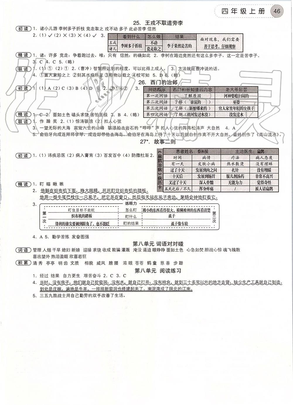 2019年學而老師詞林采擷四年級語文上冊人教版 第6頁