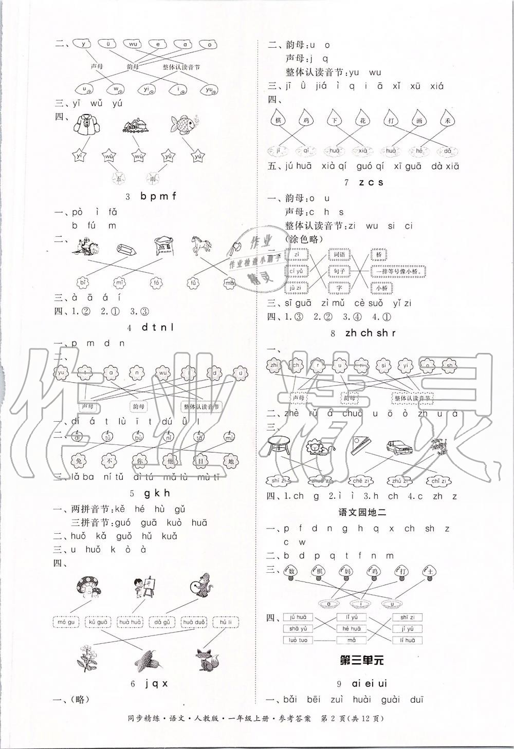 2019年同步精練一年級(jí)語文上冊(cè)人教版 第2頁